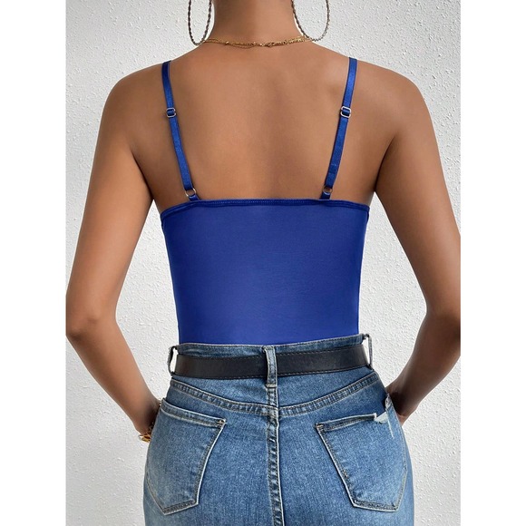 Lace bustier corset style Cami Bodysuit - Picture 8 of 13